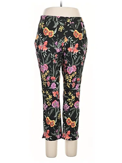 Pre-owned Susan Graver Jeggings In Black