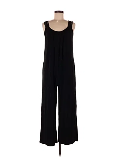 Pre-owned Susan Graver Jumpsuit In Black