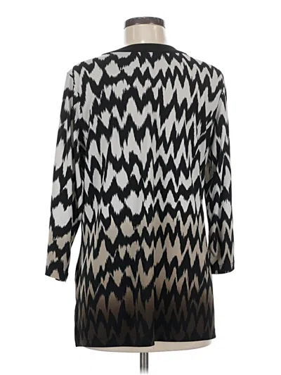 Pre-owned Susan Graver Kimono In Black