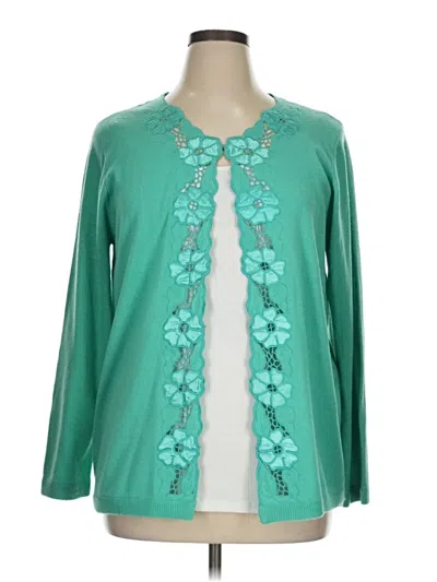 Pre-owned Susan Graver Kimono In Blue