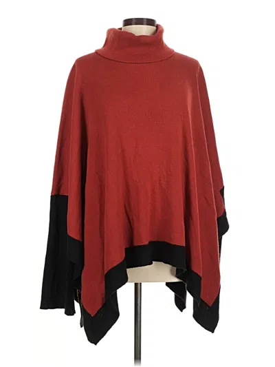 Pre-owned Susan Graver Kimono In Burgundy