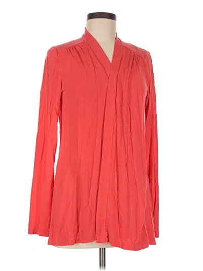 Pre-owned Susan Graver Kimono In Red