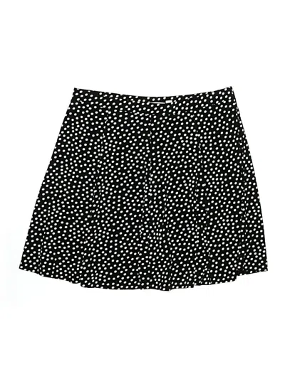 Pre-owned Susan Graver Skort In Black