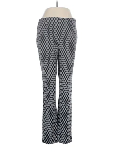 Pre-owned Susan Graver Yoga Pants In Gray