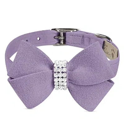 Susan Lanci Designs Nouveau Bow 1/2 Collar In French Lavender