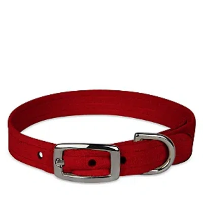 Susan Lanci Designs Plain 1/2 Collar In Red