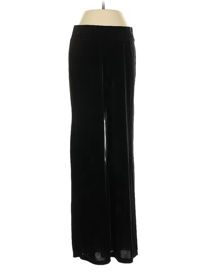 Pre-owned Susan Lawrence Casual Pants In Black