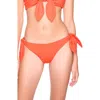 Susana Monaco Adjustable Tie Bikini Bottoms In Red