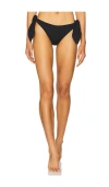 Susana Monaco Adjustable Tie Bottom In Black