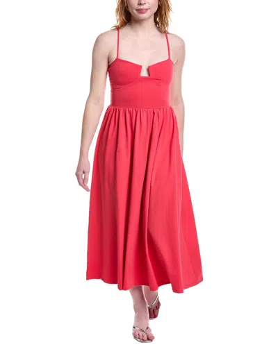 Susana Monaco Angled Wire String Maxi Dress In Black