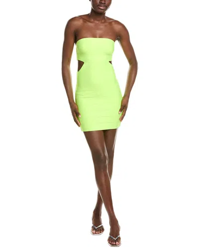 Susana Monaco Bandage Tube Cutout Dress In Green