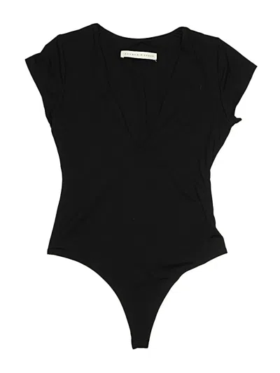 Pre-owned Susana Monaco Bodysuit In Black