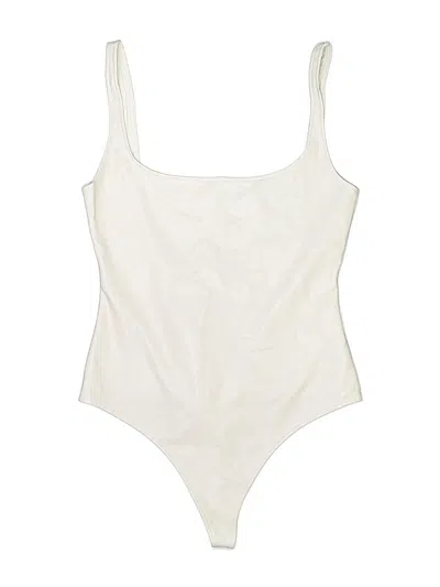 Pre-owned Susana Monaco Bodysuit In Ivory