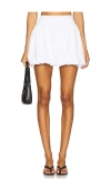 Susana Monaco Bubble Skort In White