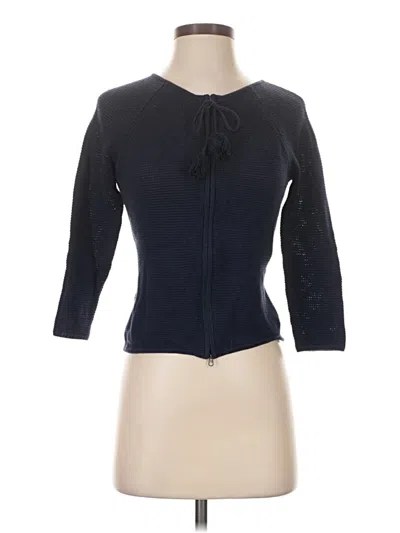 Pre-owned Susana Monaco Cardigan Sweater In Black