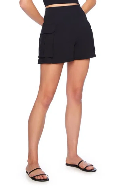 Susana Monaco Cargo Shorts In Black