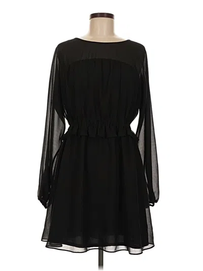 Pre-owned Susana Monaco Casual Dress In Black