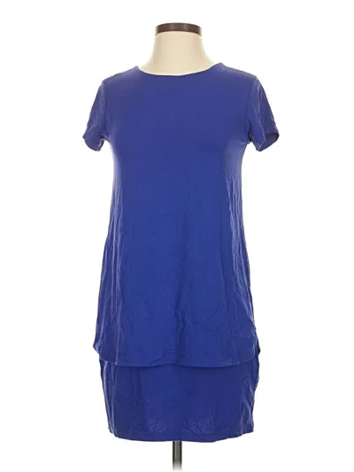Pre-owned Susana Monaco Casual Dress In Blue