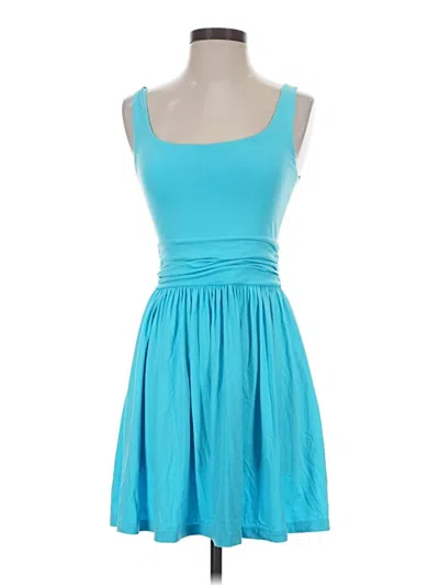 Pre-owned Susana Monaco Casual Dress In Blue