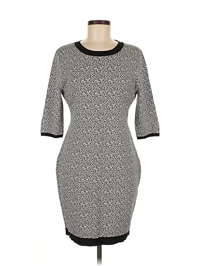 Pre-owned Susana Monaco Casual Dress In Gray