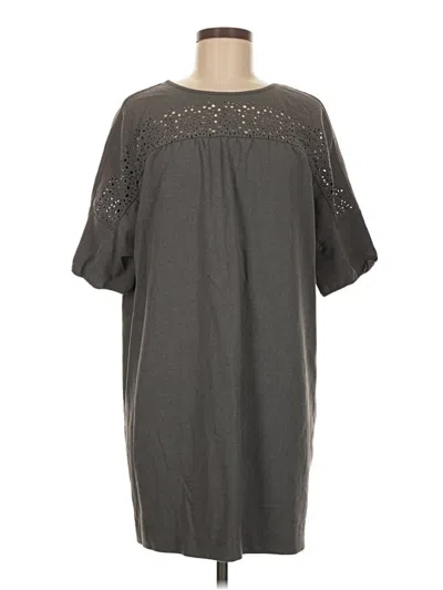 Pre-owned Susana Monaco Casual Dress In Gray