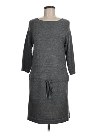 Pre-owned Susana Monaco Casual Dress In Gray