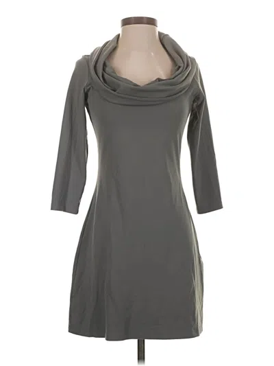 Pre-owned Susana Monaco Casual Dress In Gray