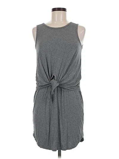 Pre-owned Susana Monaco Casual Dress In Gray
