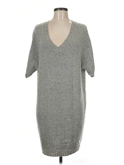Pre-owned Susana Monaco Casual Dress In Gray
