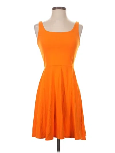 Pre-owned Susana Monaco Casual Dress In Orange