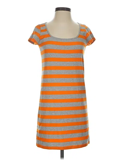 Pre-owned Susana Monaco Casual Dress In Orange