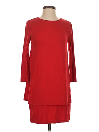 Pre-owned Susana Monaco Casual Dress In Red
