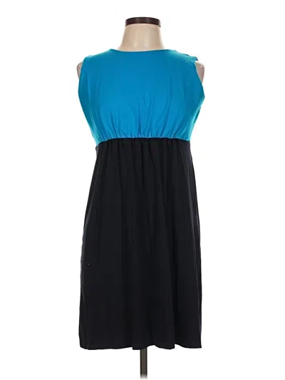 Pre-owned Susana Monaco Casual Dress In Teal