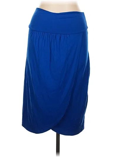 Pre-owned Susana Monaco Casual Skirt In Blue