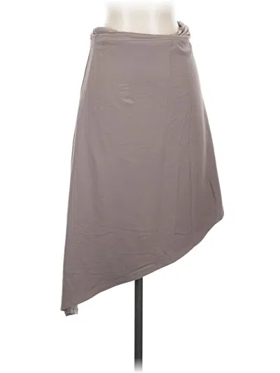 Pre-owned Susana Monaco Casual Skirt In Gray