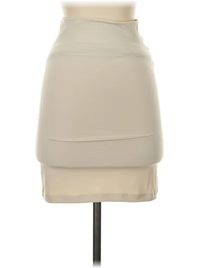 Pre-owned Susana Monaco Casual Skirt In Tan