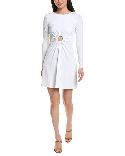 Susana Monaco Center Circle Dress In White