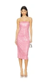 Susana Monaco Knit Tube Dress In Pink