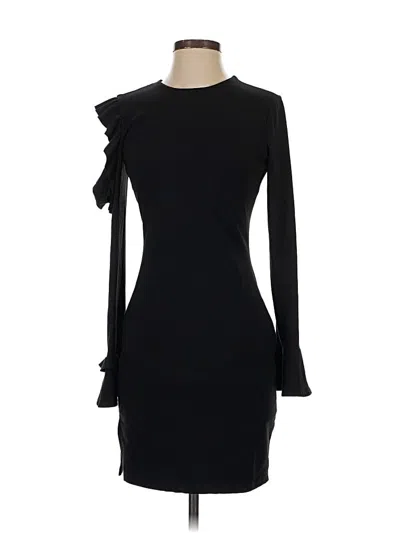 Pre-owned Susana Monaco Cocktail Dress In Black