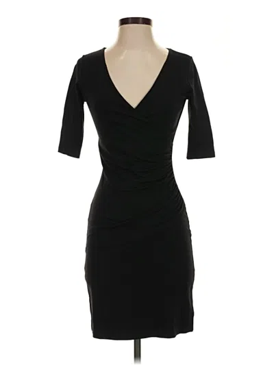 Pre-owned Susana Monaco Cocktail Dress In Black