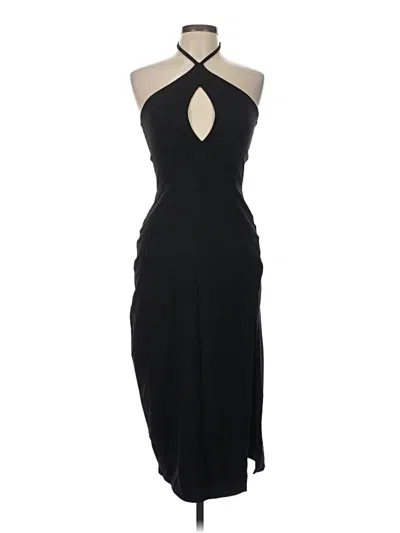 Pre-owned Susana Monaco Cocktail Dress In Black