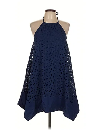 Pre-owned Susana Monaco Cocktail Dress In Blue