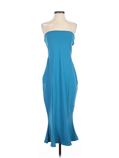 Pre-owned Susana Monaco Cocktail Dress In Blue