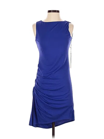 Pre-owned Susana Monaco Cocktail Dress In Blue