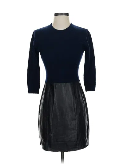 Pre-owned Susana Monaco Cocktail Dress In Blue