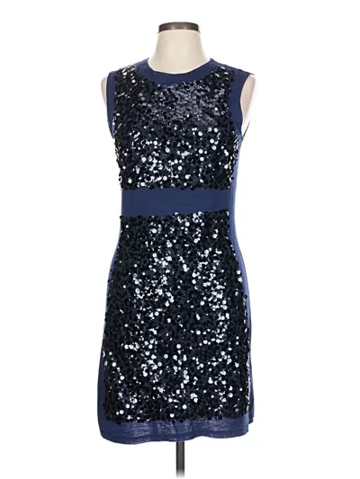 Pre-owned Susana Monaco Cocktail Dress In Blue