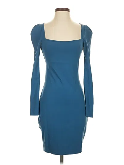 Pre-owned Susana Monaco Cocktail Dress In Blue
