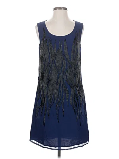 Pre-owned Susana Monaco Cocktail Dress In Blue