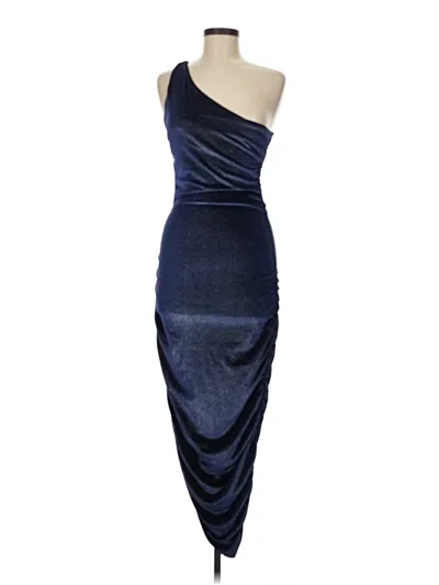 Pre-owned Susana Monaco Cocktail Dress In Blue