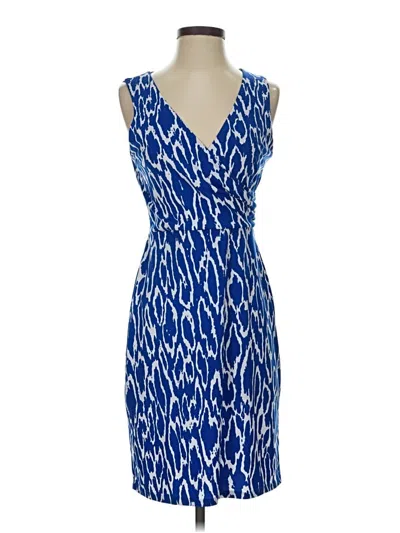Pre-owned Susana Monaco Cocktail Dress In Blue